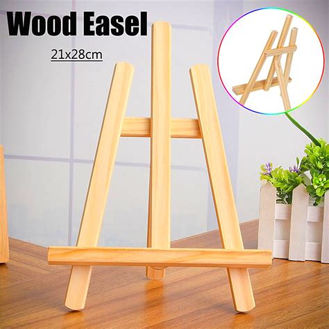 Tabletop Diy Wood Easel 21x28cm Stand Display Holder Just Paint By Number