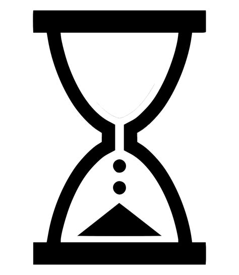 Black Hourglass Png Png All Png All