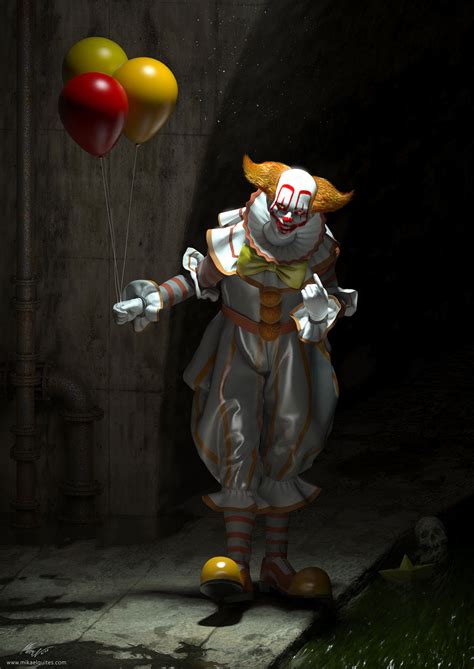 In the novel, pennywise awakens from derry's sewers every 27 years to feed on children, but skarsgard won't have to wait much longer before the clown comes back for him. Stephen King's "IT" Pennywise Fan Design on Behance