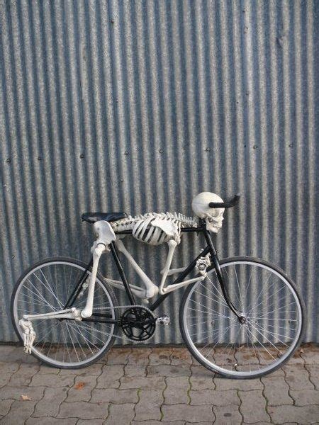 Skeleton Bicycle To Take You On A Ghostly Ride Interesting Ideas