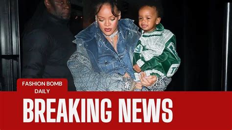 Rihanna And Aap Rocky Officially Welcome Baby 2 Miami Time