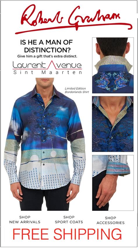 Robert Graham Limited Edition Free Shipping Laurent Avenue News