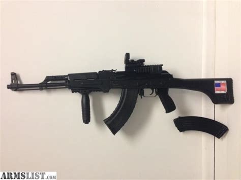 Armslist For Sale New Tactical Ak47 Wasr 10 With 2 Mags Holo Sight