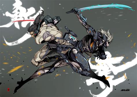 Artstation Raiden Vs Sam Hary Istiyoso Metal Gear Rising Metal