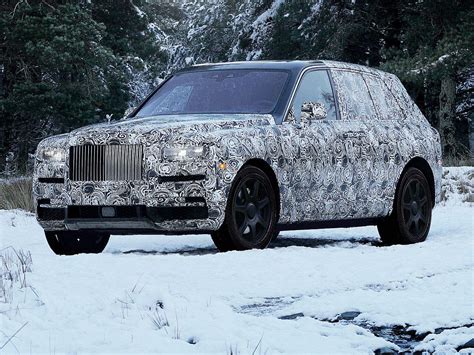 Neues Luxus Suv Der Rolls Royce Cullinan Kommt Ende Des Jahres Auf Den
