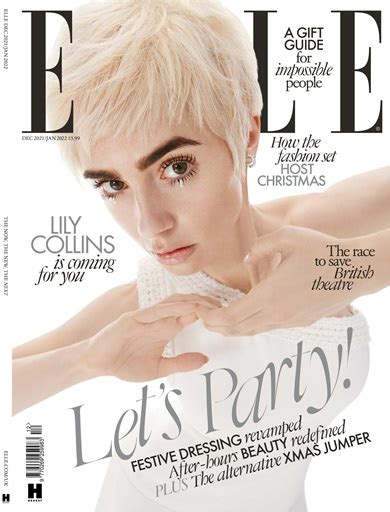 Elle Magazine Dec 21jan 22 Back Issue