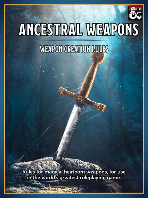Ancestral Weapons Dungeon Masters Guild Pathfinder Infinite
