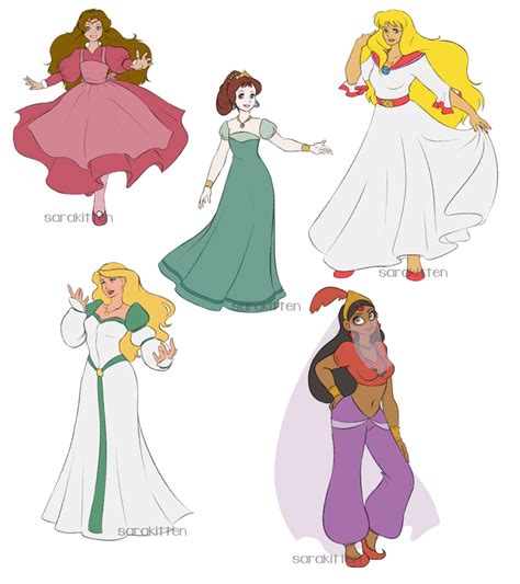 Non Disney Princesses Animated Movies Fan Art 38495732 Fanpop