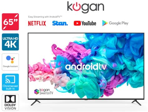 Itwire Kogan Broadcasts Smart Hdr 4k Led Tvs Android Tv Deals At Time Limited Pre Sale Prices