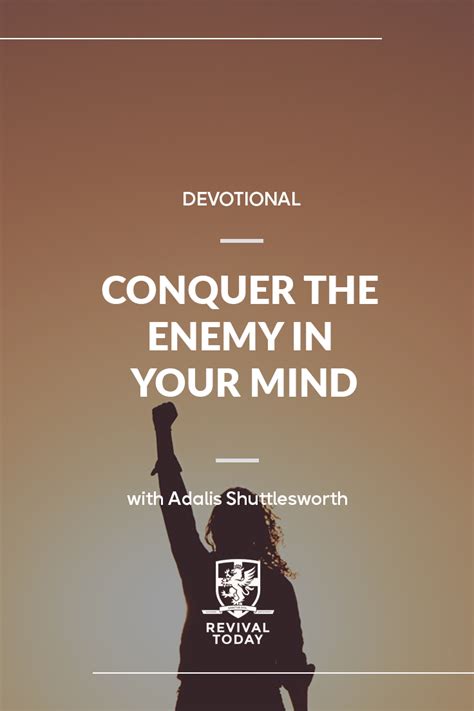 Conquer The Enemy In Your Mind Revival Today Blog