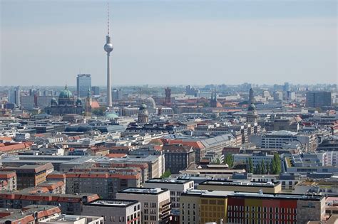 Berlin Skyline Capital City Free Photo On Pixabay