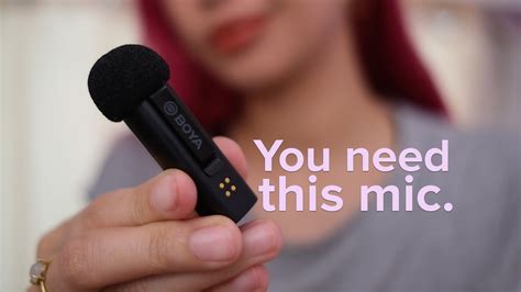 Boya By Wm3d Best Wireless Mic For Tiktok Or Wfh Zoom Calls Youtube