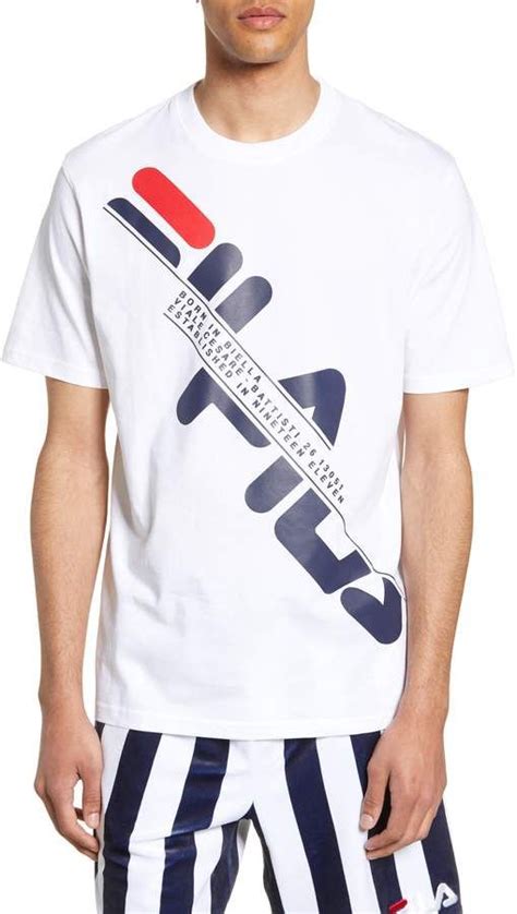Fila Adley Logo T Shirt Men Shirt Style Tshirt Logo