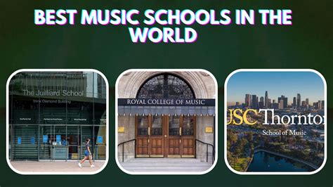 Top 10 Best Music Schools In The World