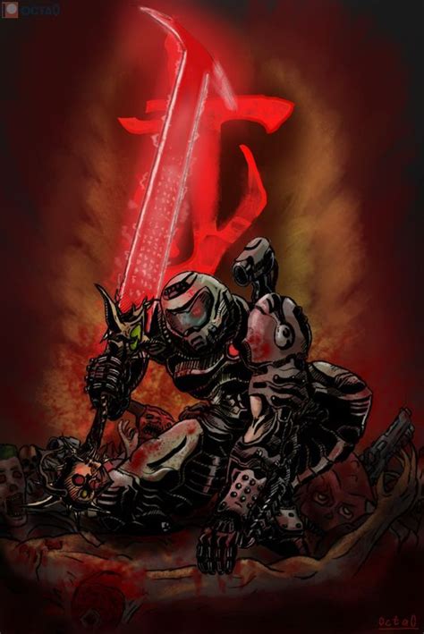 Doom Slayer By Octahedron0 On Deviantart Doom Demons Doom Doom Videogame