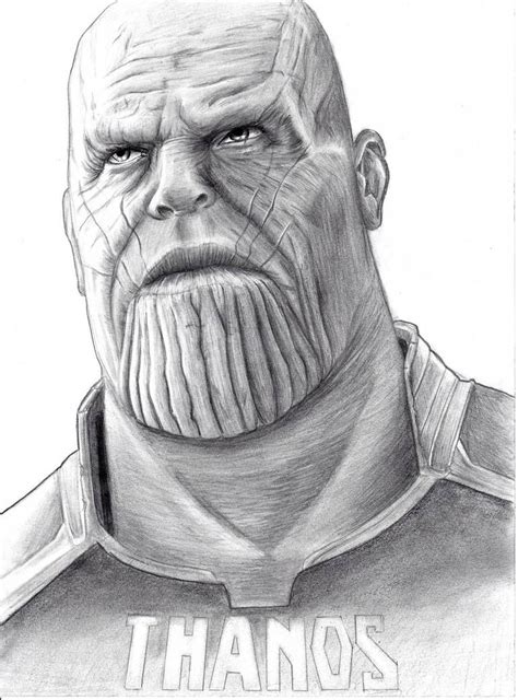 Thanos From Avengers Infinity War By Etsitpab83 On Deviantart Marvel