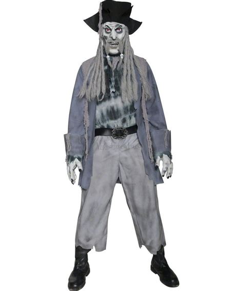 Zombie Ghost Pirate Costume Adult Scary And Pirates Pirate Fancy Dress Zombie Costume Fancy