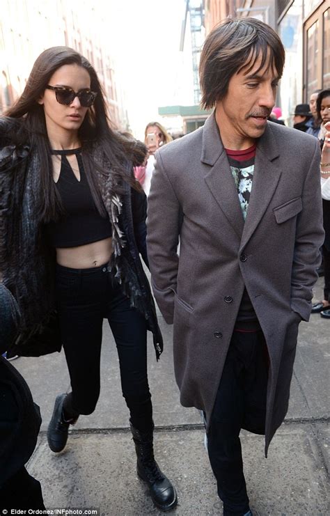 Anthony Kiedis Trades Helena Vestergaard For Wanessa Milhomem Daily Mail Online