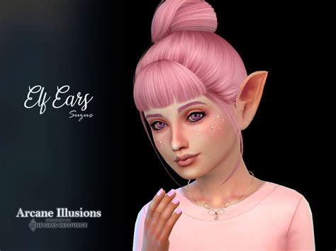 Arcane Illusions Elf Ears Child Set By Suzue At Tsr Sims 4 Updates
