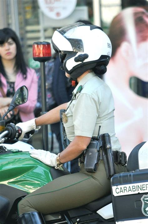 Chile Police Carabineros Woman Duty Gear Biker Girl Breeches Jodhpur
