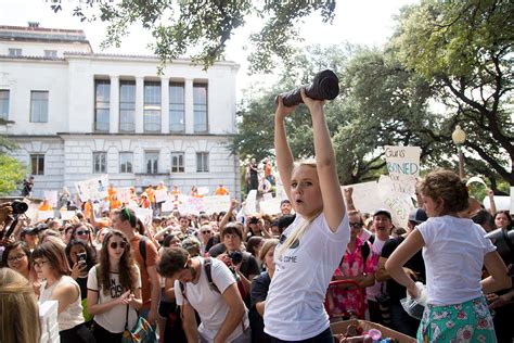 Ut Students Protest Campus Carry In Provocative