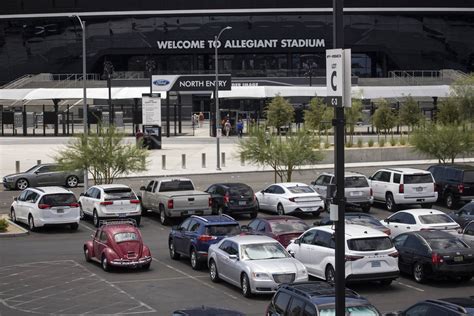 Parking Sales For Raiders Games At Allegiant Stadium Start Strong