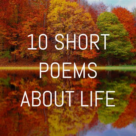 10 Short Poems In English