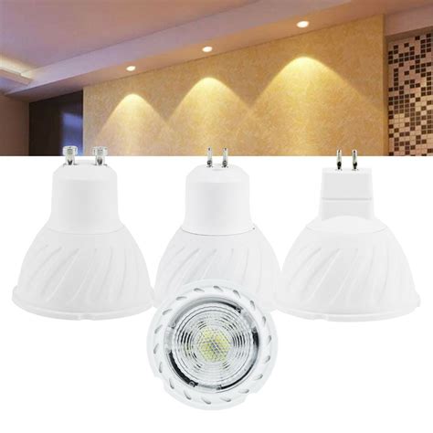 Ranpo Gu Mr Gu Led Spotlight Bulb V Dimmable Cob W Replace W Halogen Lamp For Home