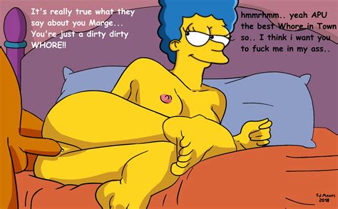 Rule 34 English Text Faceless Male Fjm Marge Simpson Tagme The