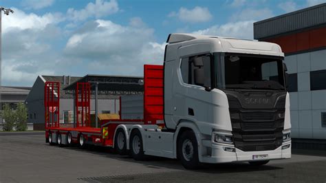 1.36 Vang's open semitrailer with 12 cargoes | ETS2 mods | Euro truck ...