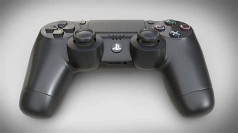 Sony Playstation Ps4 Controller 3d Model Cgtrader