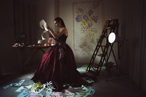 High Fashion Meets Fine Art In Conceptual Photoshoot The Wedding