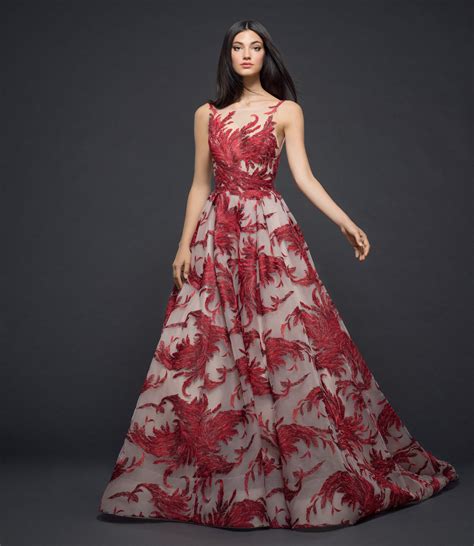 Dreamy Red Wedding Gowns Sharehook