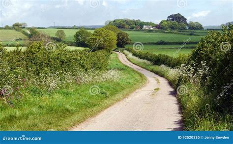 Countryside In Spring Landscape In England Stock Photo Image Of