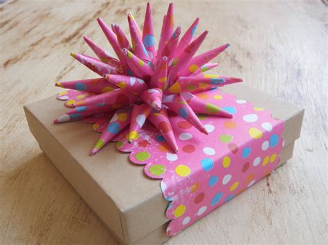 Handmade Ts Wrap T How To Make A Paper Spike Bow