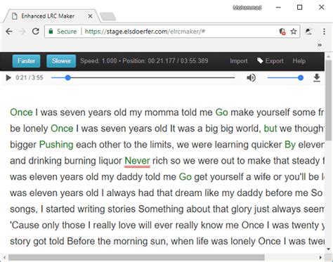 This app works best with javascript enabled. 3 Free Online Lyrics Maker Websites to Create, Synchronize ...