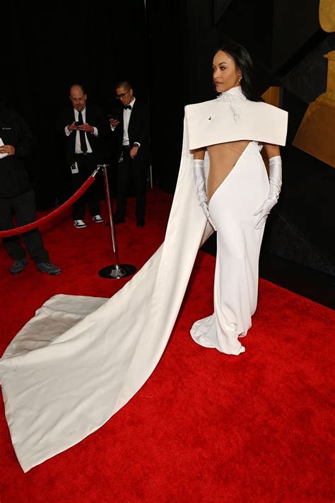Kat Graham Wears Stunning Nearly Naked Gown To 2024 Grammys