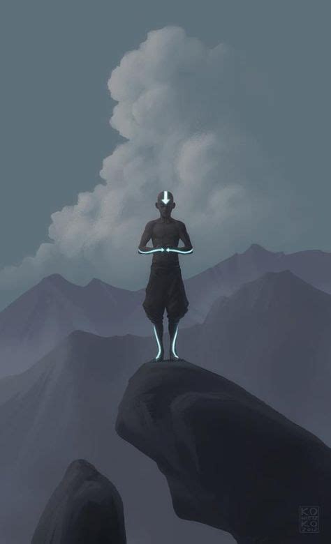 Aang In Meditation By Co Creator Bryan Konietzo Avatar The Last