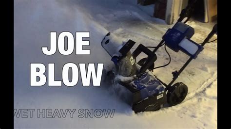 Snow Joe 40v Snow Blower Ion18sb Youtube