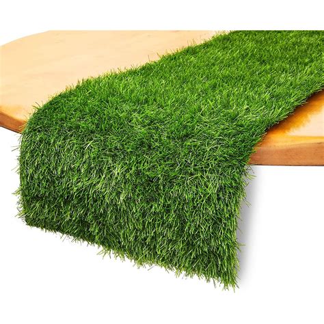Artificial Grass Dining Table Runner 14 X 48 Inches Party Decoration