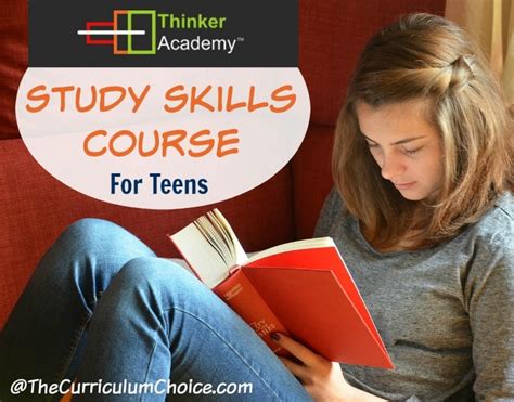 Thinker Academys Study Skills Course Review The Curriculum Choice