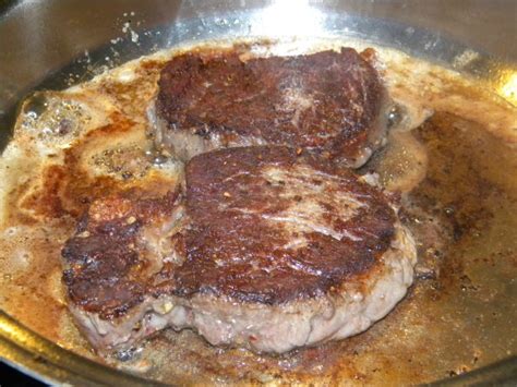 Add 1/2 teaspoon butter to pan, then immediately top with one steak. Kittencals Perfect Pan-Fried Steak Recipe - Food.com