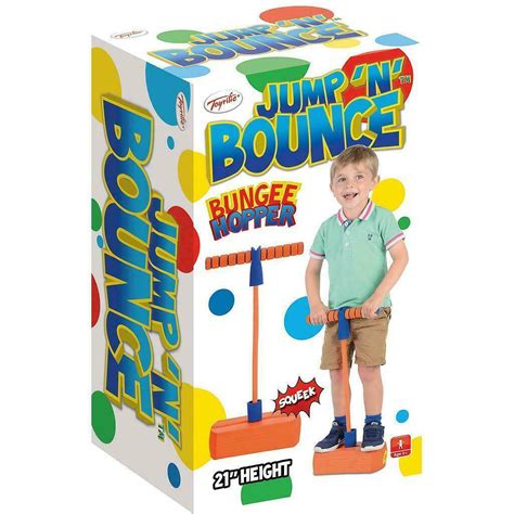 Toyrific Jump N Bounce Bungee Hopper Bouncer Toy Pogo Stick Outdoor