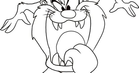 For any artist who loves animals, draw and paint your pet is an indispensable resource. Tasmanian Devil Evil Coloring Pages … | Pinteres…