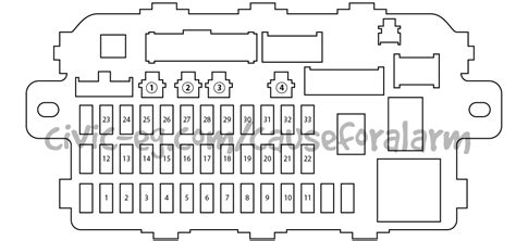 Posted on jun 04, 2013. Wiring Manual PDF: 01 Integra Fuse Diagram