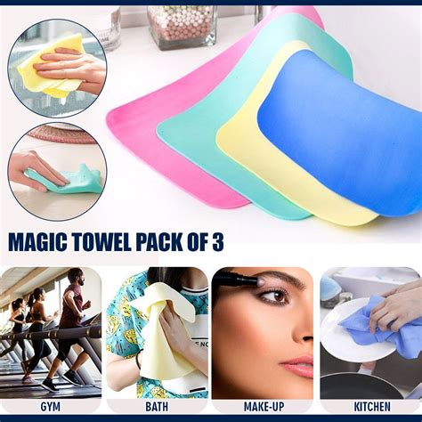 Buy Magic Towel Pack Of 3 Online At Best Price In India On