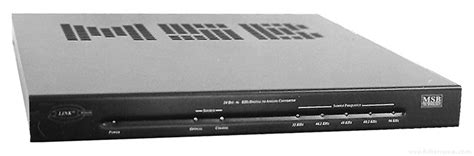 To be kept informed on the latest developments at msb please provide us with your email address. MSB Technology Link Dac II Digital to Analogue Converter Manual | HiFi Engine