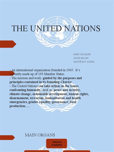 The United Nations Pdf United Nations International Relations