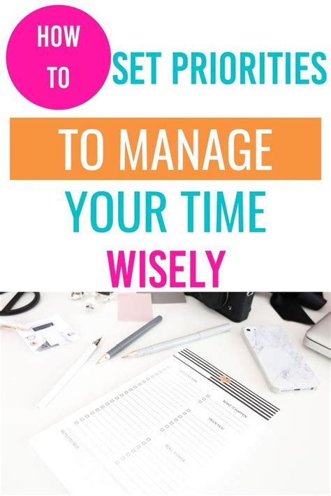 How To Set Priorities To Manage Your Time Wisely Time Management Tips