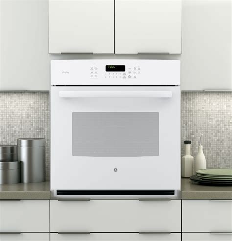 Ge Profile Series 27 Built In Single Convection Wall Oven Pk7000dfww